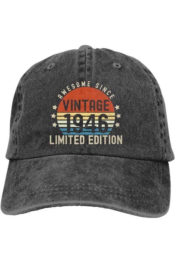 Printed Vintage 2005 2008 1926 1936 1946 1956 1966 1976 1986 1996 Hat, Funny Birthday Gifts Baseball Cap