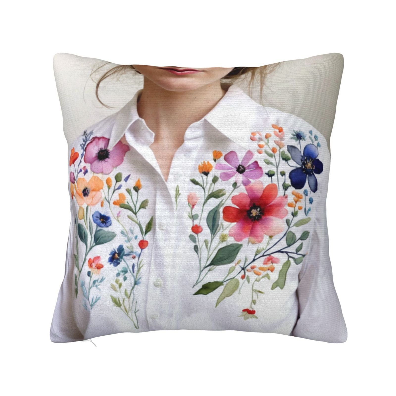 Printed shirt Pillow cover decoration pillowcase standard size suitable