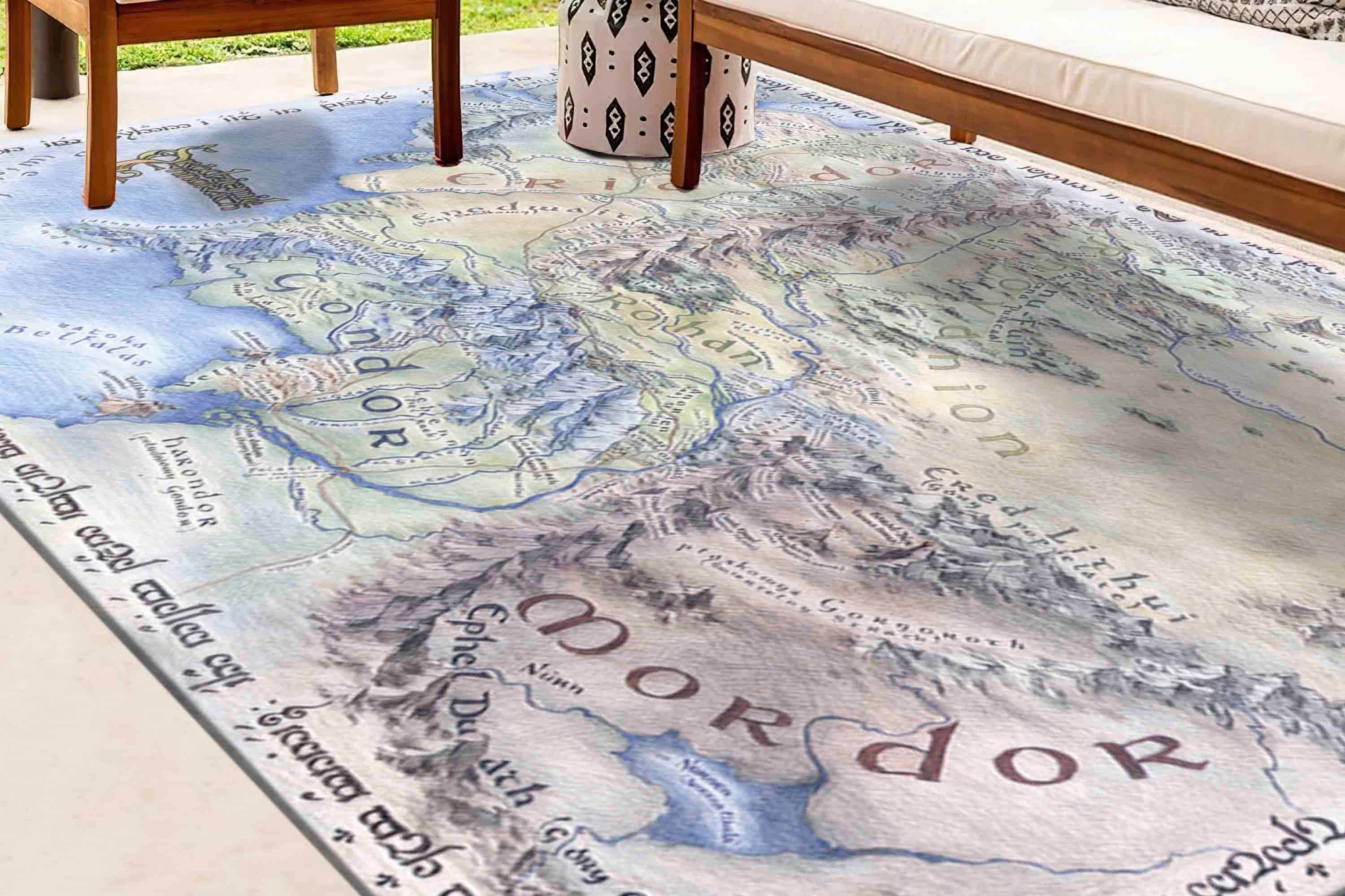 Printeds Rugs, Hobbit Rugs, Map Rugs, Modern Rugs, Small Rugs, Map Rug ...