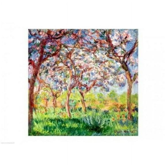 Printemps A Giverny 1903 Poster Print by Claude Monet - 36 x 24 in. - Large