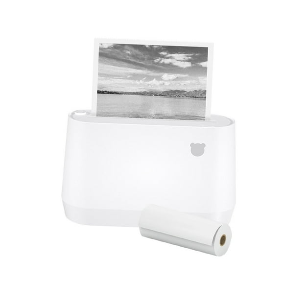 Printer,Bt Pocket Mobile 56mm/77mm Paper Compatible Thermal Notes Printer 203dpi Bt Pocket Portable Thermal Notes Paper Compatible With Mobile Printer Receipt Sticker Support 56mm/77mm I0s