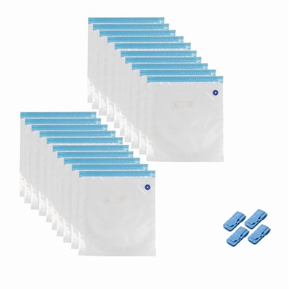 Printer Consumables Vacuum Bags 30x34 cm for 3D Printer Filament Reusable Vacuum Compression Storage Bags PA+PE material Transparent