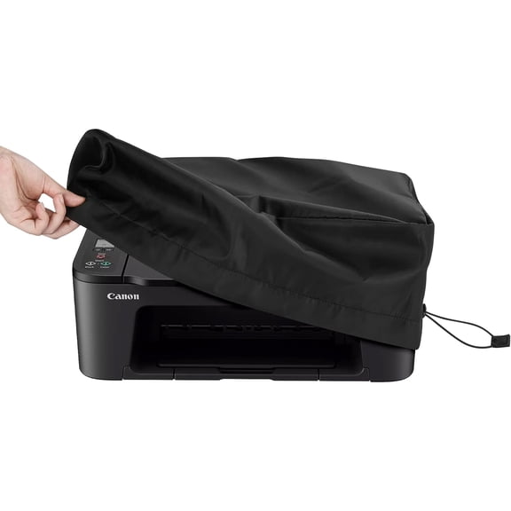 Printer Dust Cover - Compatible with Canon Pixma MG3620 / TR8620a / TR4720 Wireless All-in-One Printer, Antistatic Water Resistant Protector Sleeve - 17.9 x 14.9 x 6.7 Inch (Black)