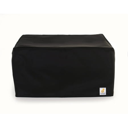 Printer Dust Cover Compatible with Epson EcoTank Photo ET-8550 All-in-One Wide-format Supertank Printer, Black Nylon Double Stitched and Waterproof Printer Cover by Perfect Dust Cover LLC