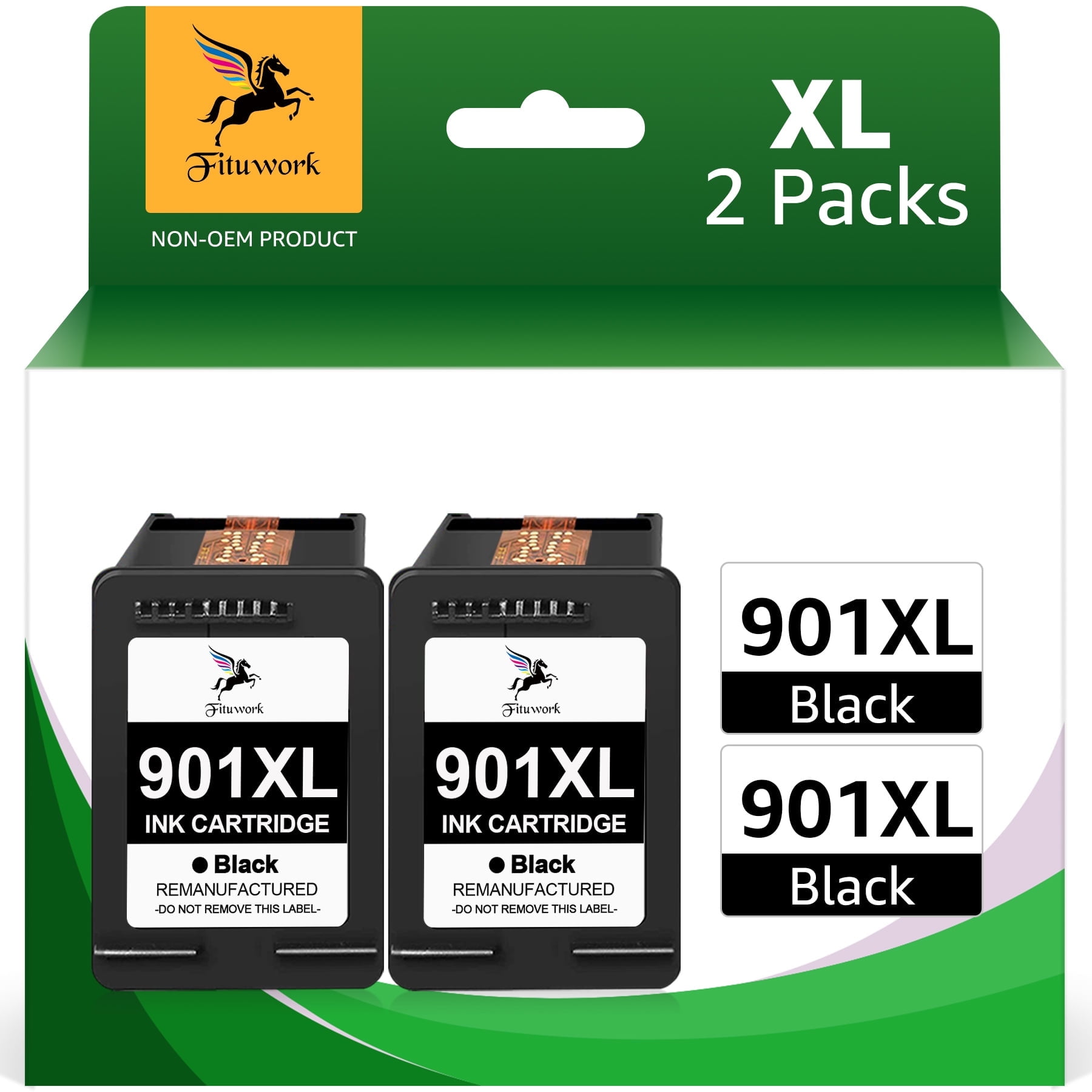 Printer Ink 901XL 901 XL Ink Cartridges 901XL Black Ink Cartridges for 901 HP Ink Cartridges