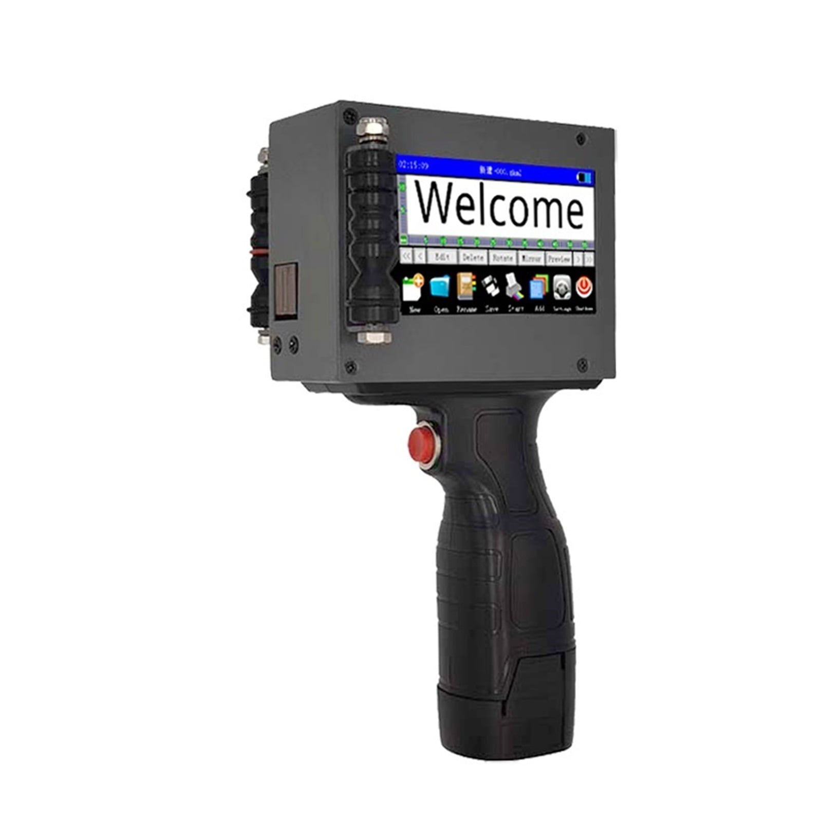 Printer Jet, Portable Handheld Printer, 12.7mm Lot Qr Code Barcode