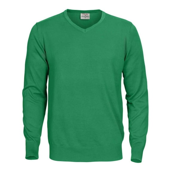 Printer Mens Forehand Knitted V Neck Sweatshirt