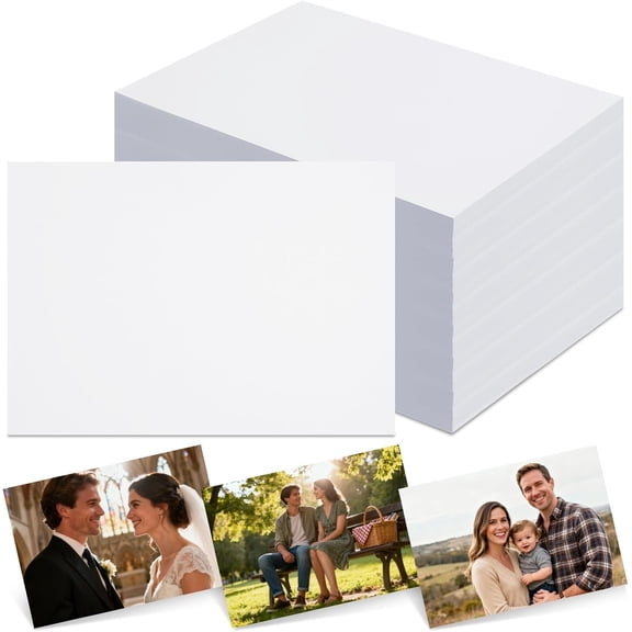 Printer Photo Paper 400 Sheets 5x7 Inches, Photo Printing Paper Glossy Double Sided 54lb/200gsm, Picture Printer Papers for Inkjet Printers, Greeting Cards & Photos Printing