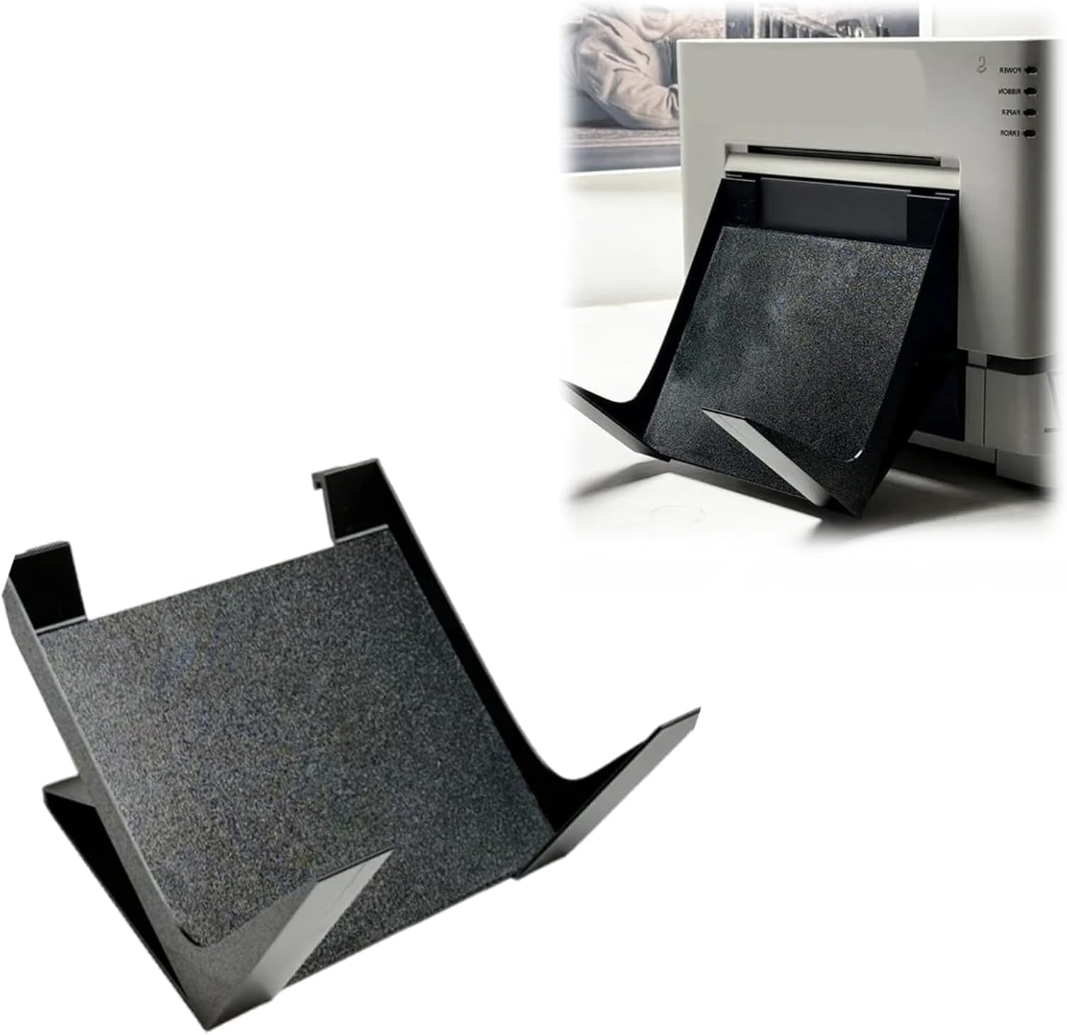 Printer Stand Compatible with Dnp RX1/RX1H | Replacement Photo Tray Attachment for Easy Use | Suitable for Paper Size 15x20 cm/ 6X