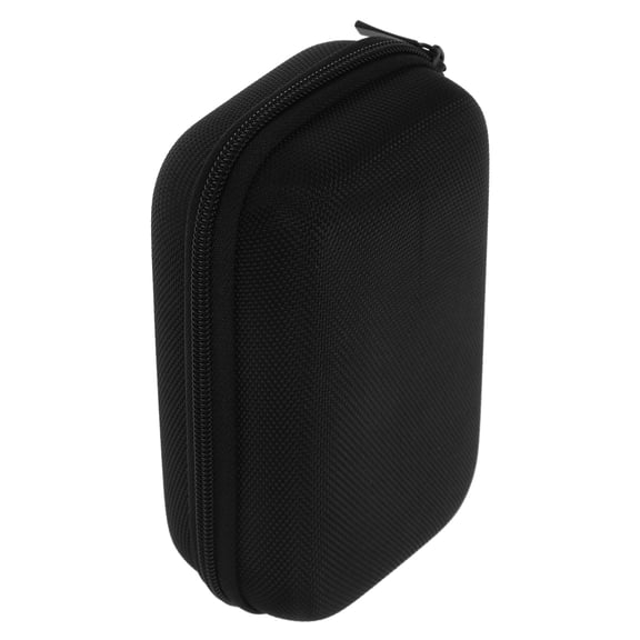 Hard EVA Carrying Case for Mini Printer and External Hard Drive with Mesh Pocket for USB Cable Black