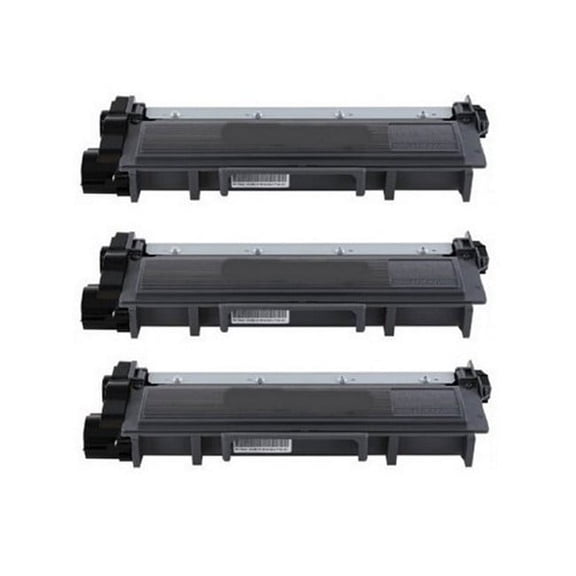 PrinterDash Compatible with Brother DCP-L2500/DCP-L2540/HL-L2300/HL-2360/MFC-L2680/MFC-L2700/MFC-L2740 Toner Cartridge (3/PK-2600 Page Yield) (TN-2370_3PK)