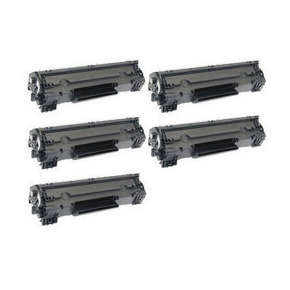 PrinterDash Compatible with Canon imageCLASS D530/D550/D560/MF-4420/MF-4450/MF-4450/MF-4570/MF-4770/MF-4890 Toner Cartridge (5/PK-2100 Page Yield) (TYPE 128) (3500B001_5PK)