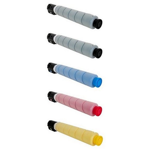 PrinterDash Compatible with Canon imageRUNNER ADVANCE C250iF/C255iF/C256i/C350iF/C355iF/C356i Toner Cartridge Combo Pack (2-BK/1-C/M/Y) (C-EXV472B1CMY)