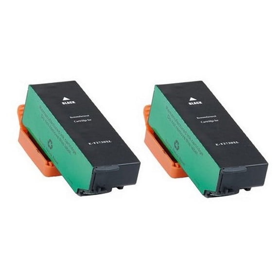 PrinterDash Compatible with Expression Premium XP-520/XP-600/XP-610/XP-620/XP-800/XP-810/XP-820 Black High Yield Inkjet (2/PK-500 Page Yield) (NO. 273XL) (T273XL020_2PK)