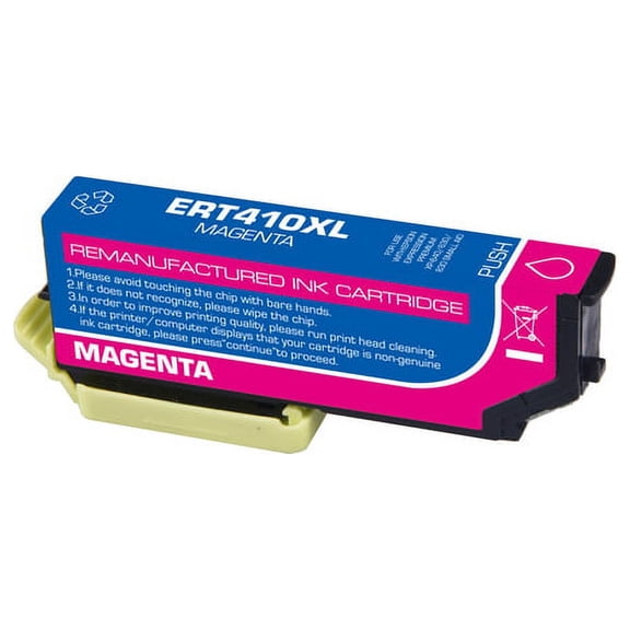 PrinterDash Compatible with Expression Premium XP-530/XP-540/XP-630/XP-640/XP-645/XP-830/XP-900/XP-7100 Magenta Inkjet (650 Page Yield) (NO. 410XL) (C13T336340)