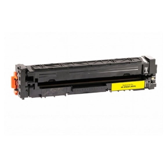 PrinterDash Compatible with HP Color Laser Jet Pro M452DN/M452DW/M452NW/M377DW/M477DW/M477FDN/M477FDW Yellow Toner Cartridge (2300 Page Yield) (NO. 410A) (CF412AR)