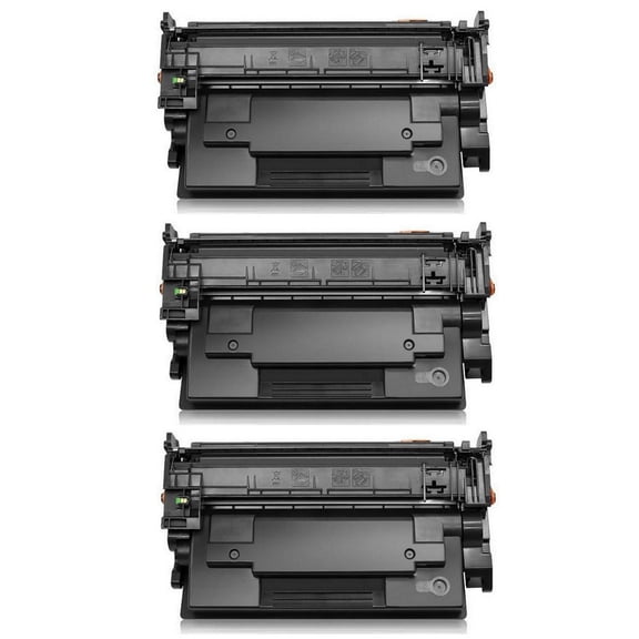 PrinterDash Compatible with HP Laser Jet Managed E50145dn/Managed Flow MFP E52645c/Managed MFP E52645dn Toner Cartridge (3/PK-5000 Page Yield) (W9008MC-LY_3PK)