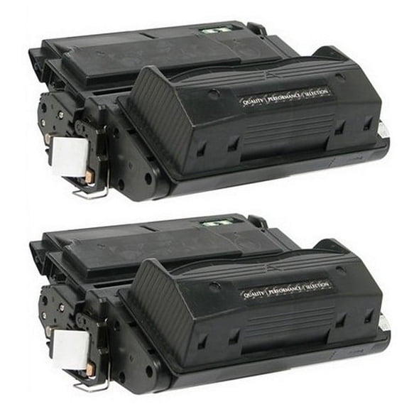PrinterDash MICR Compatible with HP Laser Jet 4300/4300DTN/4300DTNS/4300DTNSL/4300N/4300TN Toner Cartridge (2/PK-18000 Page Yield) (NO. 39A) (Q1339A_2PK)