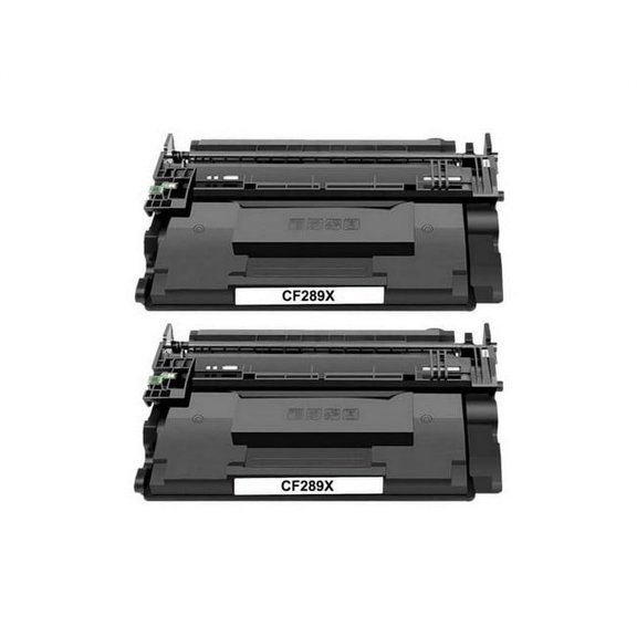 PrinterDash Compatible MICR Replacement for LaserJet Enterprise M507DN/M507N/M507X/M528DN/M528F High Yield Toner Cartridge (2/PK-10000 Page Yield) (NO. 89X) (CF289XD)