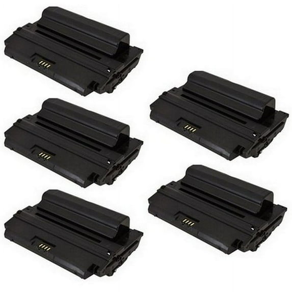 PrinterDash Compatible MICR Replacement for SCX-5935FN High Yield Toner Cartridge (5/PK-10000 Page Yield) (MLT-D206L_5PK)