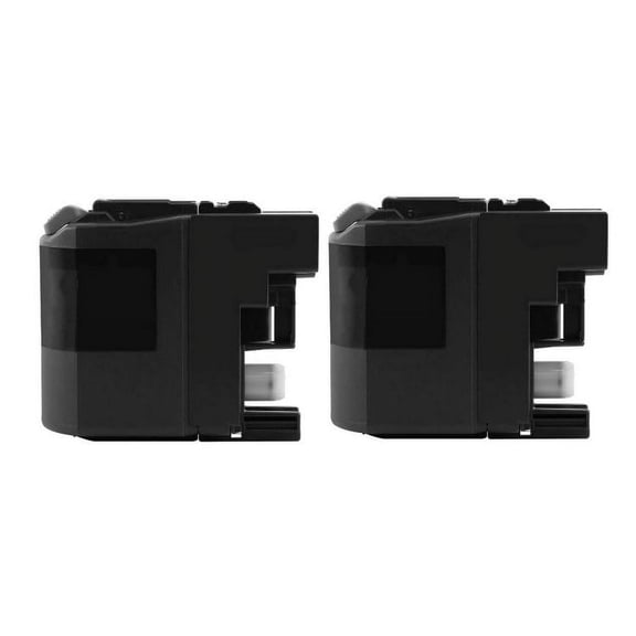 PrinterDash Compatible Replacement for Brother MFC-J5320DW/J5520DW/J5620DW/J5625DW/J5720DW Black Extra High Yield Inkjet (2/PK-2400 Page Yield) (LC-2092PKS)