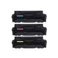 thumbnail image 1 of PrinterDash Compatible Replacement for Color LaserJet Enterprise M454/M455/M479/M480 Series High Yield Toner Cartridge Combo Pack (C/M/Y) (NO. 414X) (W2030XCM-DYI) (NO CHIP), 1 of 8