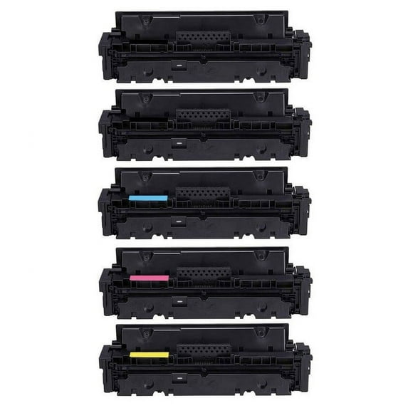 PrinterDash Compatible Replacement for Color LaserJet Enterprise M455/M480/PRO M454/M479 Series High Yield Toner Cartridge Combo Pack (2-BK/1-C/M/Y) (NO. 414X) (W2030XCD_1PK/W2030XCM_1PKMP)