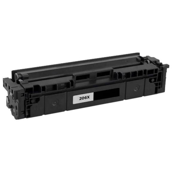 PrinterDash Compatible Replacement for Color LaserJet Pro M255/M282/M283 Series Black High Yield Toner Cartridge (3150 Page Yield) (NO. 206X) (W2210X-DYI) - (NO CHIP)