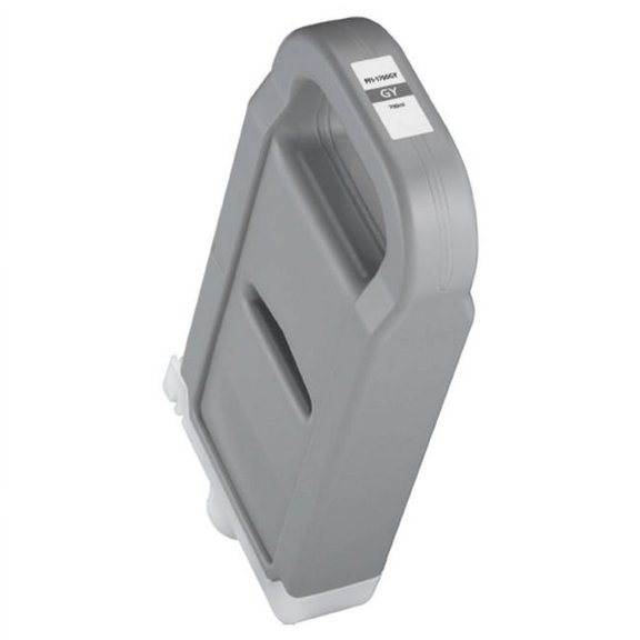 PrinterDash Compatible Replacement for ImagePROGRAF PRO 2000/2100/4000/4100/6000/6100 Gray Pigment High Yield Wide Format Replacement (700ML) (0781C001)
