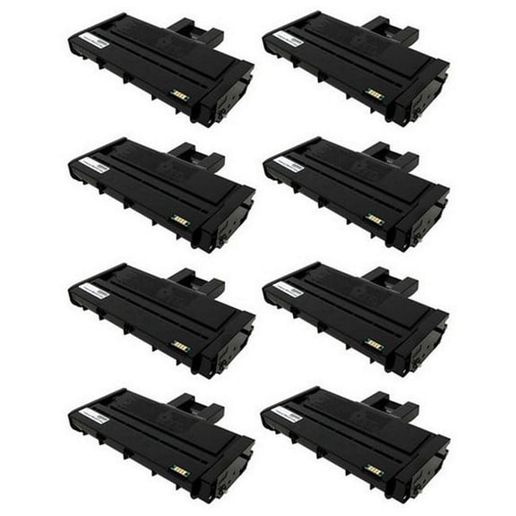 PrinterDash Compatible with Lanier SP-213NW/SP-213SFNW/SP-213NW/SP-213SFW/SP-213SNW/SP-213SUW Black High Yield Toner Cartridge (8/PK-2600 Page Yield) (TYPE SP201HA) (440-7258_8PK)