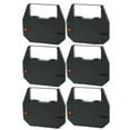 thumbnail image 1 of PrinterDash Compatible Replacement for Wang 725-9453-6 Black Typewriter Correctable Ribbons (6/PK) - Replacement to Nakajima XC001 / HYC01, 1 of 8