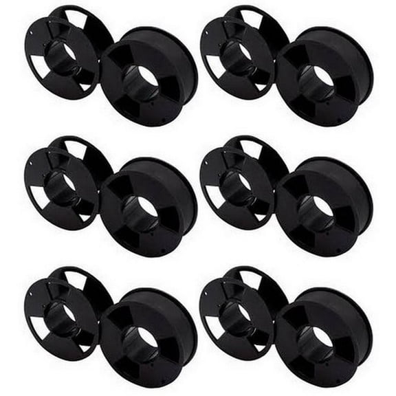 PrinterDash Compatible with Printronix P300/P600/P3020/P3040/P3240/P4005/P4205/P6040/P6080/P6240/P6280/P9012 Black Printer Ribbons (6/PK) (250269-005)