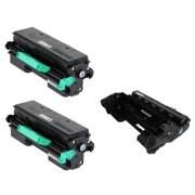 PrinterDash Compatible with Savin SP-3600DN/SP-3610SF/SP-3610DN/SP-4510DNTE/SP-4510SFTL Drum/Toner Value Combo Pack 1-Drum Unit/2-Toners TYPE SP-4500A 407324_1PK/4423_2PKB