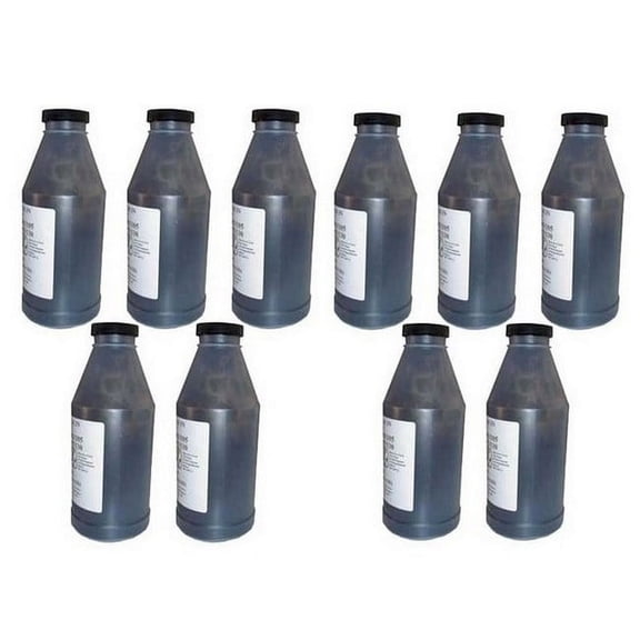 PrinterDash Compatible Replacement for Sharp AR-162/163/164/AR-M160/M162/M205/M207 Developer Refill Kit (10/PK-550 Grams-30000 Page Yield) (AR-201ND_10PK)