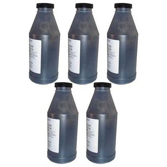 PrinterDash Compatible with Sharp AR-162/AR-163/AR-164/AR-M160/AR-M162/AR-M205/AR-M207 Developer Refill Kit (5/PK-30000 Page Yield) (AR-202ND_5PK)