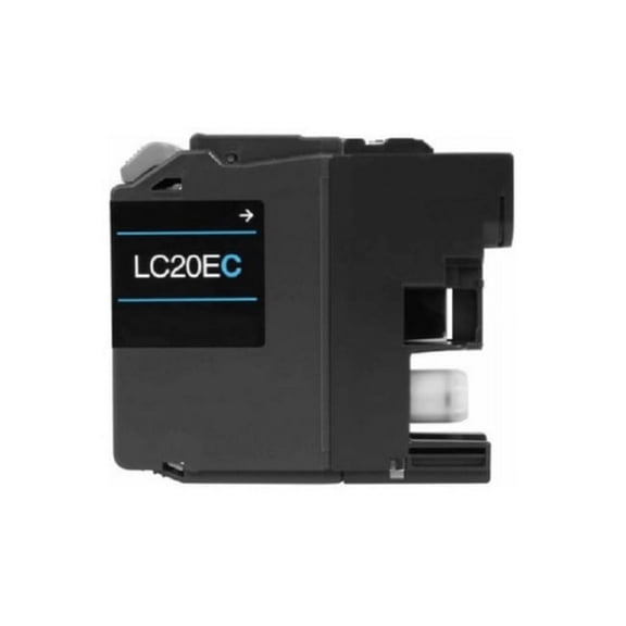 PrinterDash Compatible with Brother MFC-J775DW/MFC-J985DW/MFC-J9520DW Cyan Super High Yield Inkjet (1200 Page Yield) (LC-22UC)