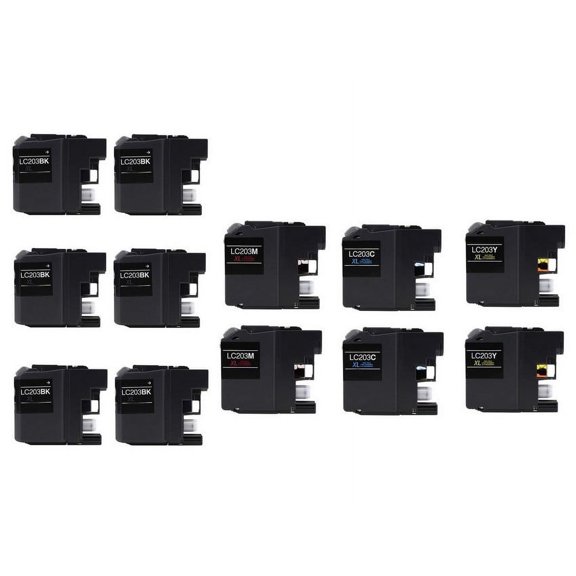PrinterDash Compatible with Brother DCP-J4120/MFC-J680/MFC-J880/MFC-J4320/MFC-J4620/MFC-J5320/MFC-J5620/MFC-J5720DW High Yield Inkjet Combo Pack (6-BK/2-C/M/Y) (LC-2336BK2CMY)