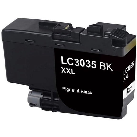 PrinterDash Compatible with Brother DCP-J1100DW/MFC-J805DW/MFC-J815DW/MFC-J995DW/MFC-J1300DW Black Ultra High Yield Inkjet (6000 Page Yield) (LC-3235XXLBK)