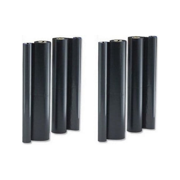PrinterDash Compatible with Brother IntelliFax 560/565/660MC/580MC/MFC-660MC Fax Imaging Film (4/PK-150 Page Yield) (PC-402RF_2PK)