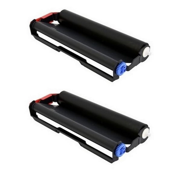 PrinterDash Compatible with Brother FAX 575/FAX 878 Fax Imaging Cartridge (2/PK-150 Page Yield) (PC-501_2PK)
