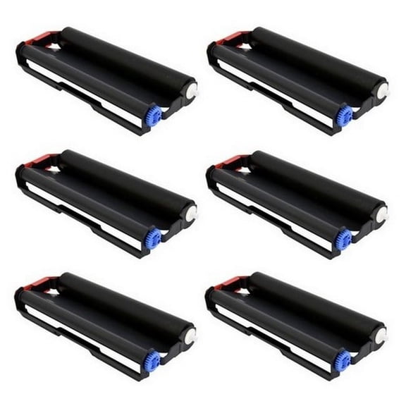 PrinterDash Compatible with Brother FAX 575/FAX 878 Fax Imaging Cartridge (6/PK-150 Page Yield) (PC-501_6PK)
