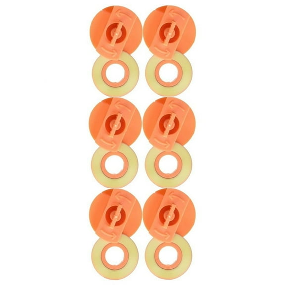 PrinterDash Compatible Replacement for Standard Register UAR640532 Typewriter Lift Off Tape (6/PK) - Replacement to Brother 3015
