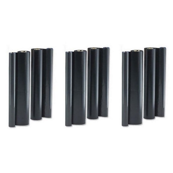 PrinterDash Compatible with Brother IntelliFax 750/770/775/870MC/885/920/930/940/MFC-970 Fax Imaging Film (6/PK-250 Page Yield) (PC-302RF_3PK)