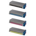 thumbnail image 1 of PrinterDash Compatible Replacement for C7100N/C7300N/C7350N/C7500N/C7550N Toner Cartridge Combo Pack (BK/C/M/Y) (TYPE C4) (4196300BCMY), 1 of 8