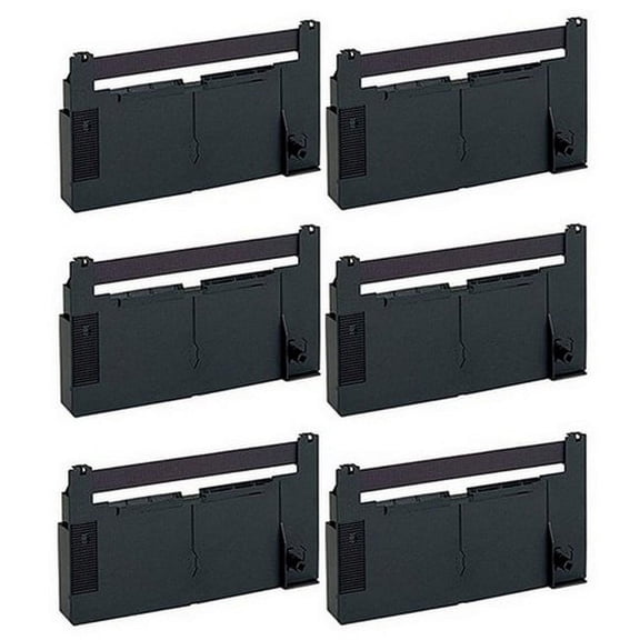 PrinterDash Compatible with CIGE2226 Purple P.O.S. Printer Ribbons (6/PK) - Replacement to ERC-18P