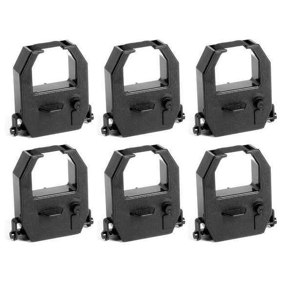 PrinterDash Compatible with Okidata MICROLINE 420/420N/421/421N/490/490N/491/491N/720/721/790/791 Series Purple Printer Ribbons (6/PK) (65240P)