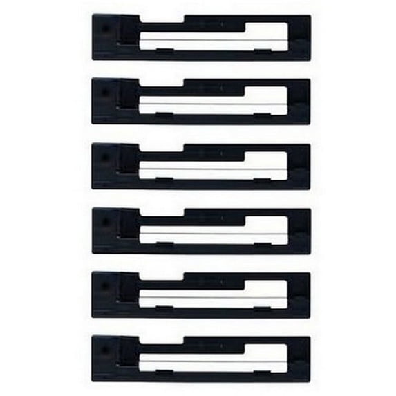 PrinterDash Compatible Replacement for CIGR0910 Purple P.O.S. Printer Ribbons (6/PK) - Replacement to Citizen IR-91P / 3000101P