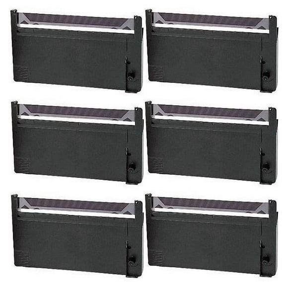 PrinterDash Compatible Replacement for CIGR2246 Purple Printer Ribbons (6/PK) - Replacement to TEC 127828