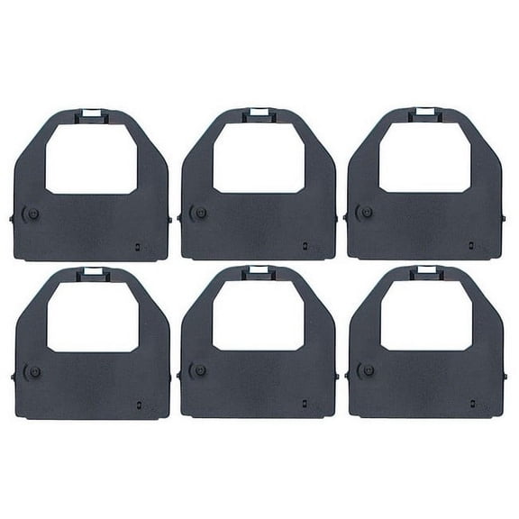 PrinterDash Compatible with CIGR6430 Black Printer Ribbons (6/PK) - Replacement to Panasonic KX-P150