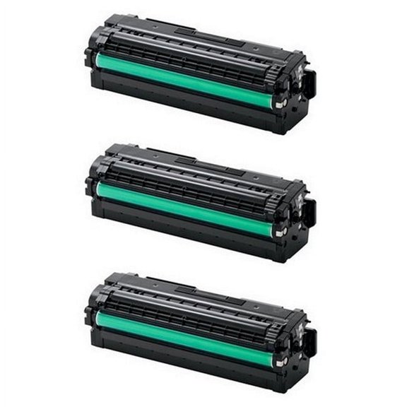 PrinterDash Compatible Replacement for CLP-680/CLX-6260 Series High Yield Toner Cartridge Combo Pack (C/M/Y) (CLT-506LCMY)